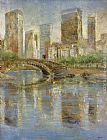 Michael Longo Central Park painting